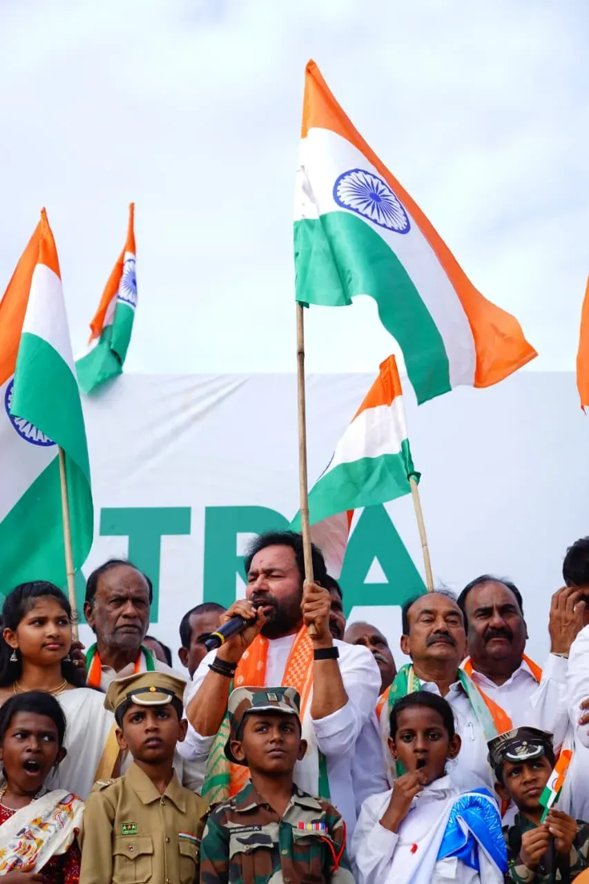 Kishan Reddy warns of anti-India conspiracies, targets opposition