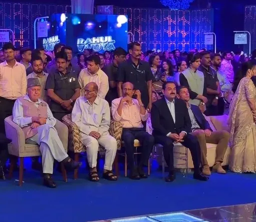Revati Sule wedding sangeet: Adani, Fadnavis, Farooq Abdullah groove to Kishore Kumar classics