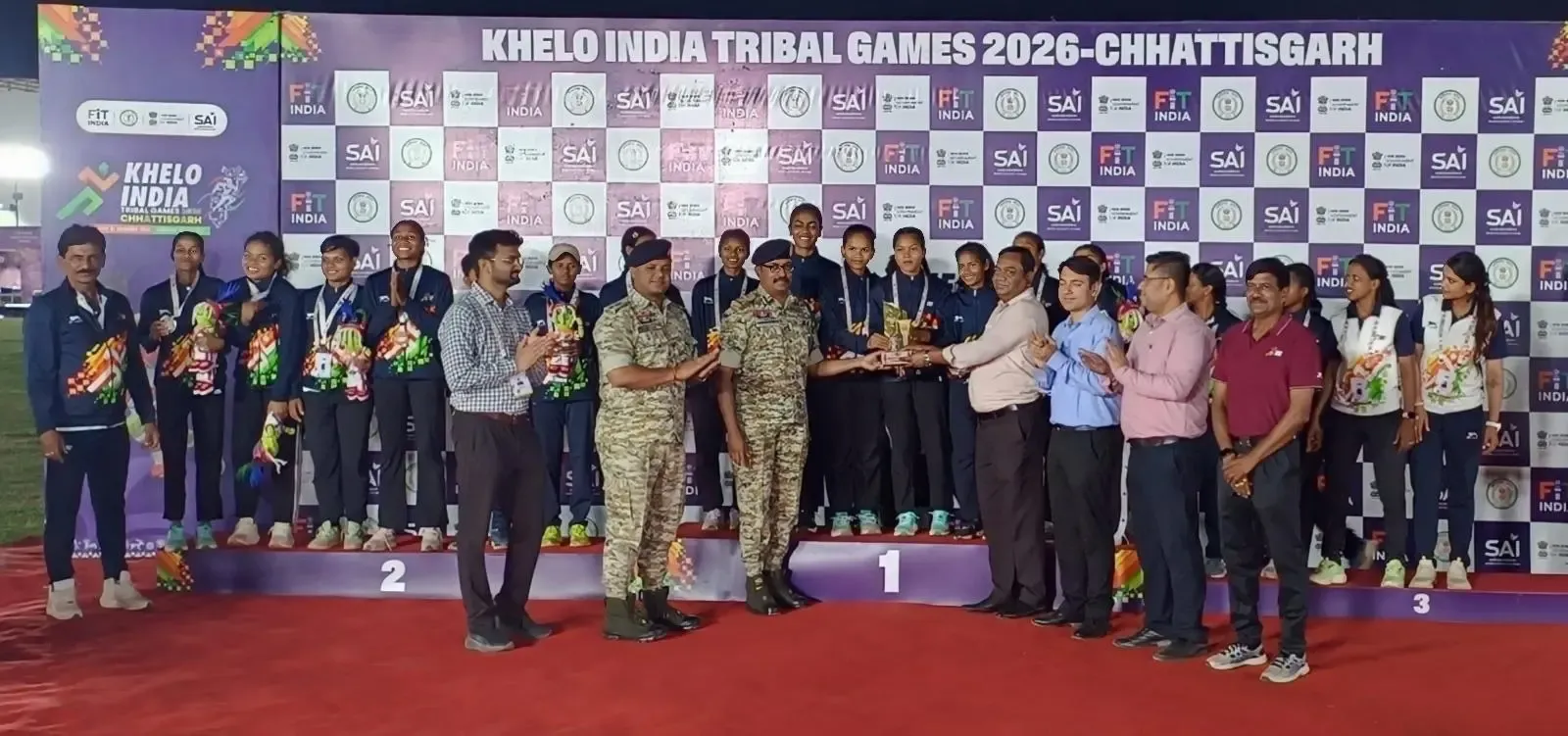 KITG 2026 Day 9: Chhattisgarh Women's Football Team Secures Gold, Soren, Reethushree, and Nagini Shine in Athletics