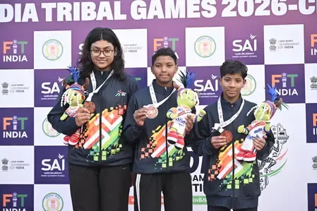 KITG Day 2 Highlights: Manikanta Shines for Karnataka; Anjali Munda Achieves Gold Hat-Trick
