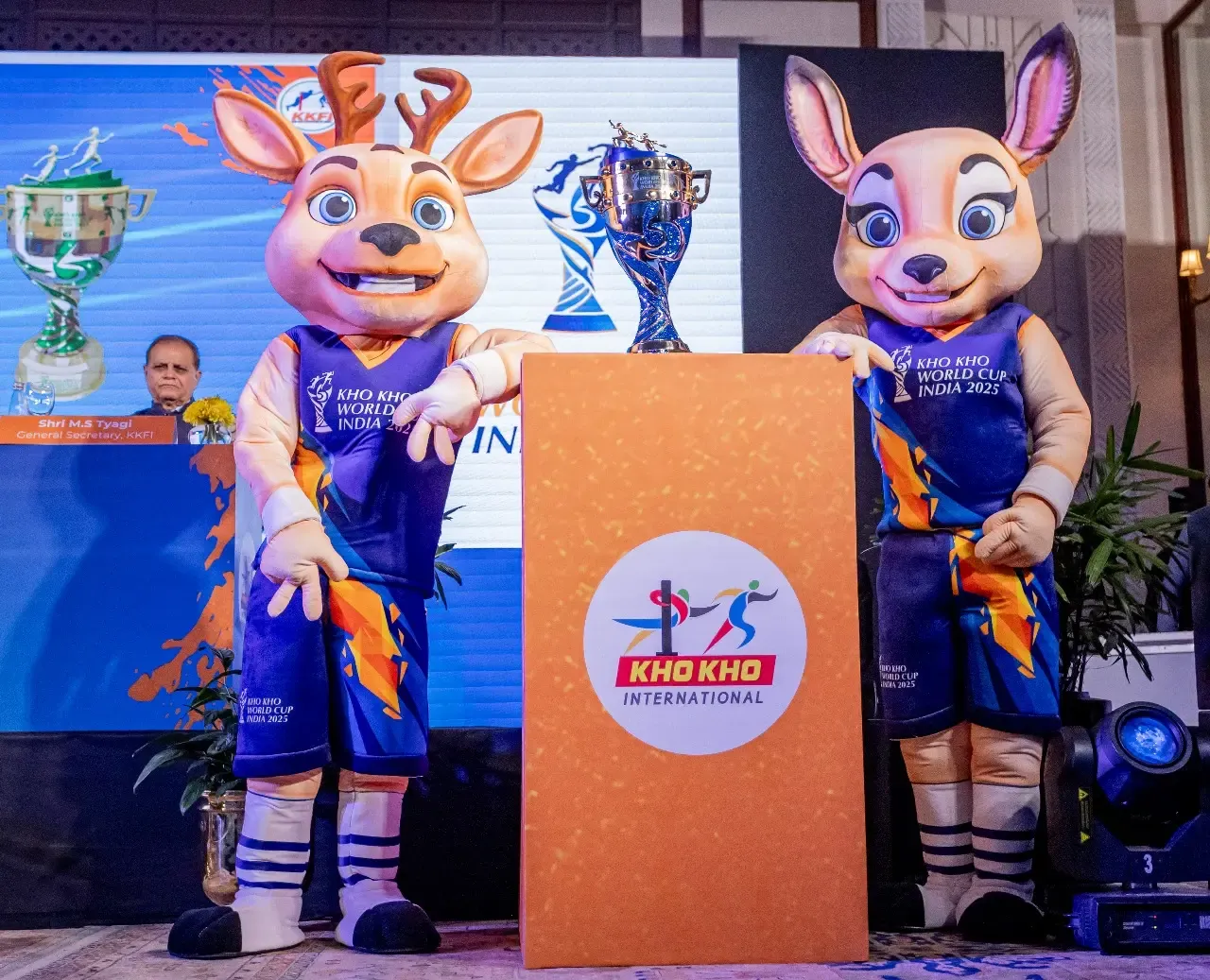 KKFI Reveals Trophies and Mascots for the Inaugural Kho Kho World Cup
