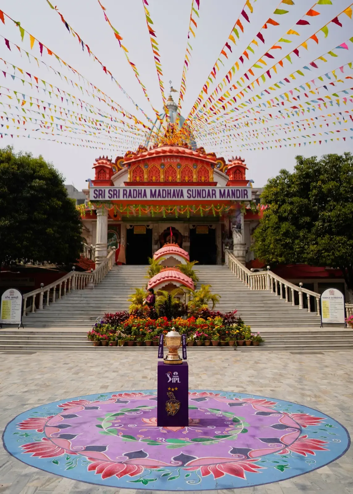 KKR's IPL 2024 Trophy Tour Arrives in Siliguri, Fans Celebrate with the Silverware