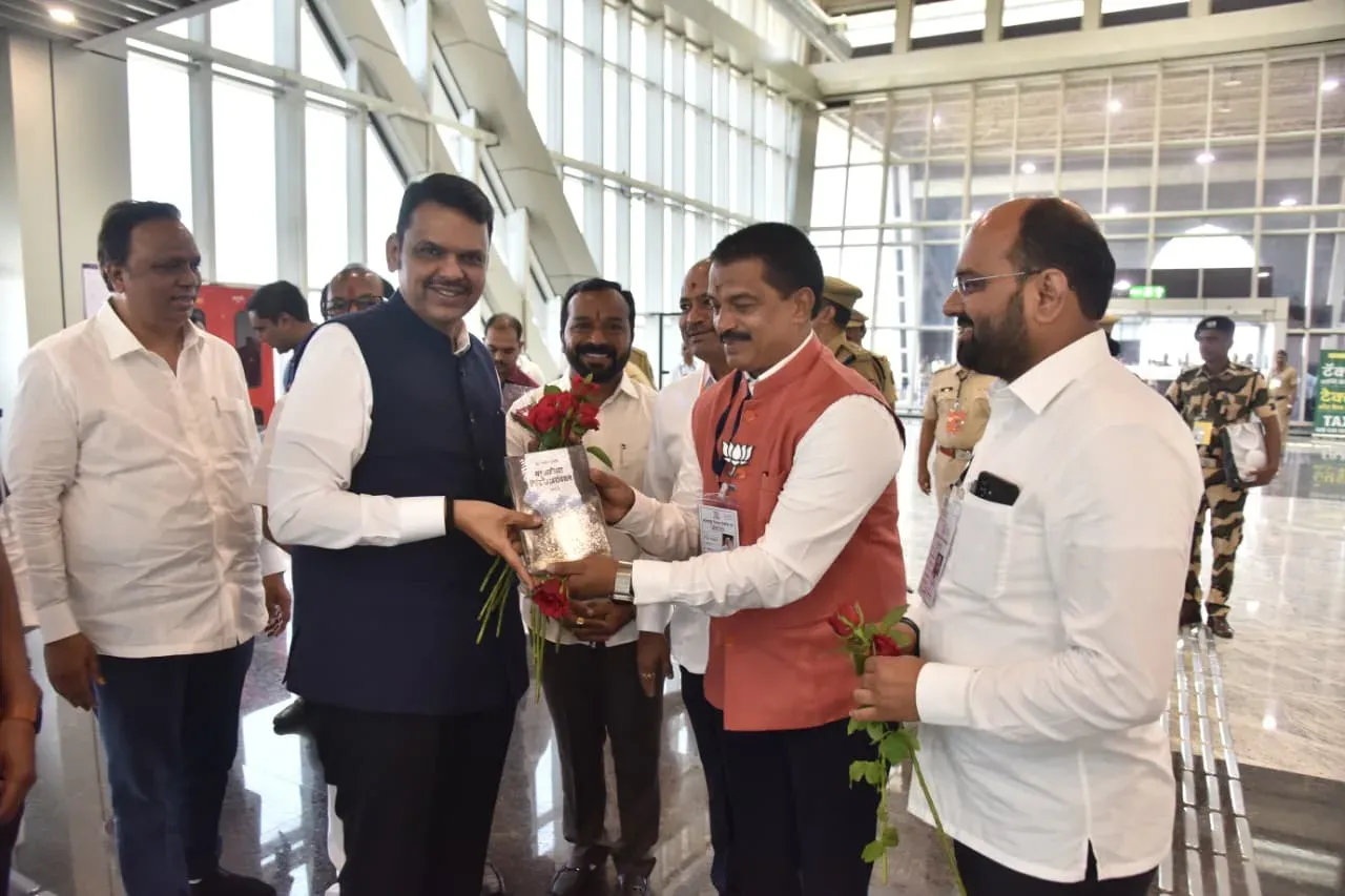 अमित शाह और CM फडणवीस कोल्हापुर में: महालक्ष्मी मंदिर परिसर विकास कार्यों का उद्घाटन, किसान सभा भी