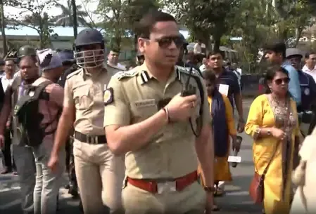 Kolkata Police Enhance Security for Dol Yatra and Holi Festivals