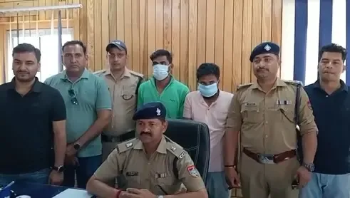 काशीपुर में पुलिस-एसओजी की संयुक्त कार्रवाई: 108 ग्राम स्मैक के साथ दो गिरफ्तार