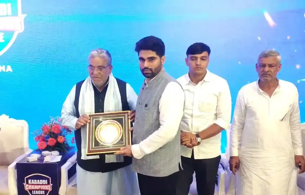 क्या कृष्ण लाल पवार ने सोनीपत में कबड्डी चैंपियंस लीग हरियाणा का शुभारंभ किया?