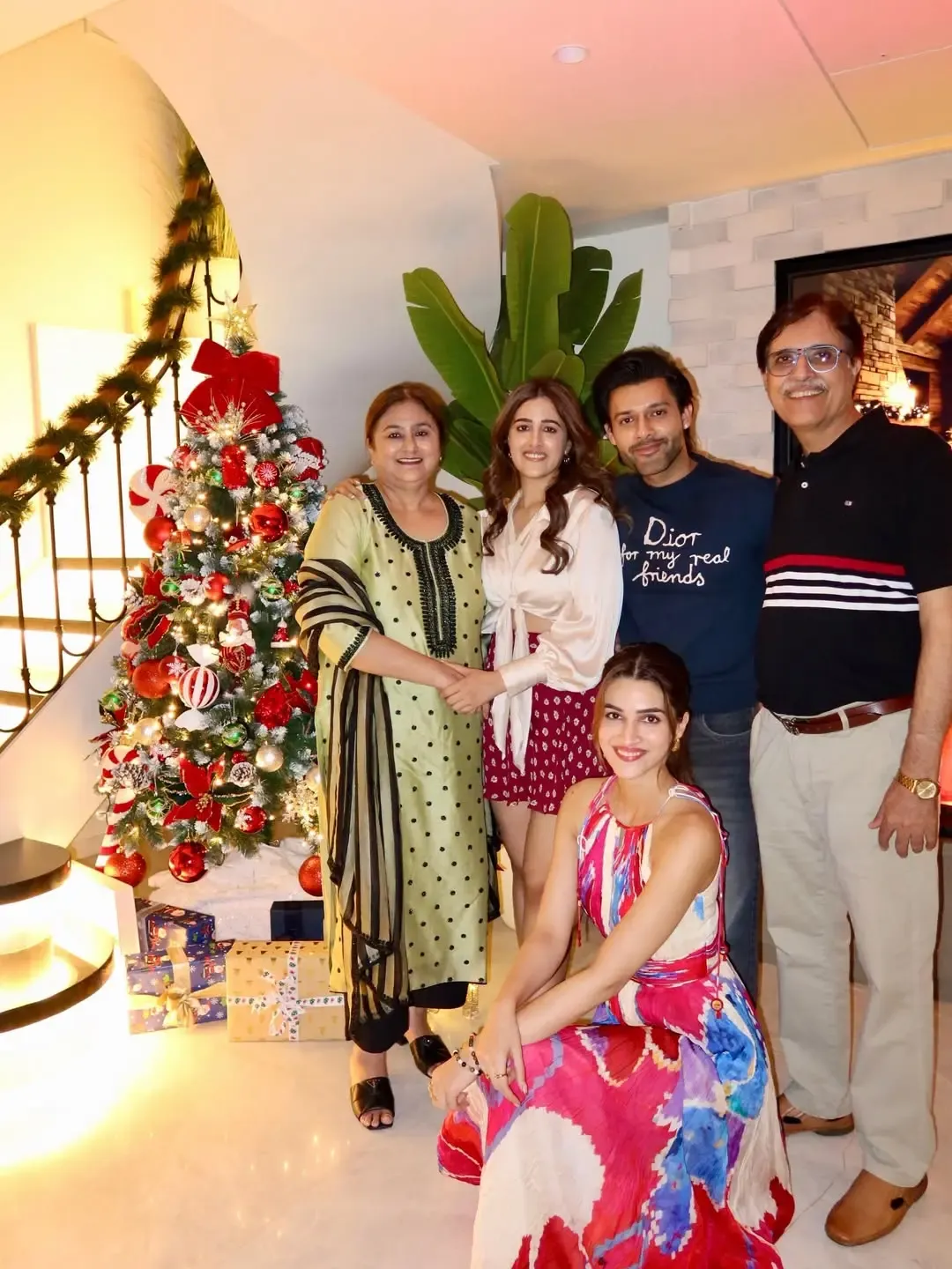 Did Kriti Sanon Celebrate Christmas with Sister Nupur and Future Brother-in-Law Stebin Ben?