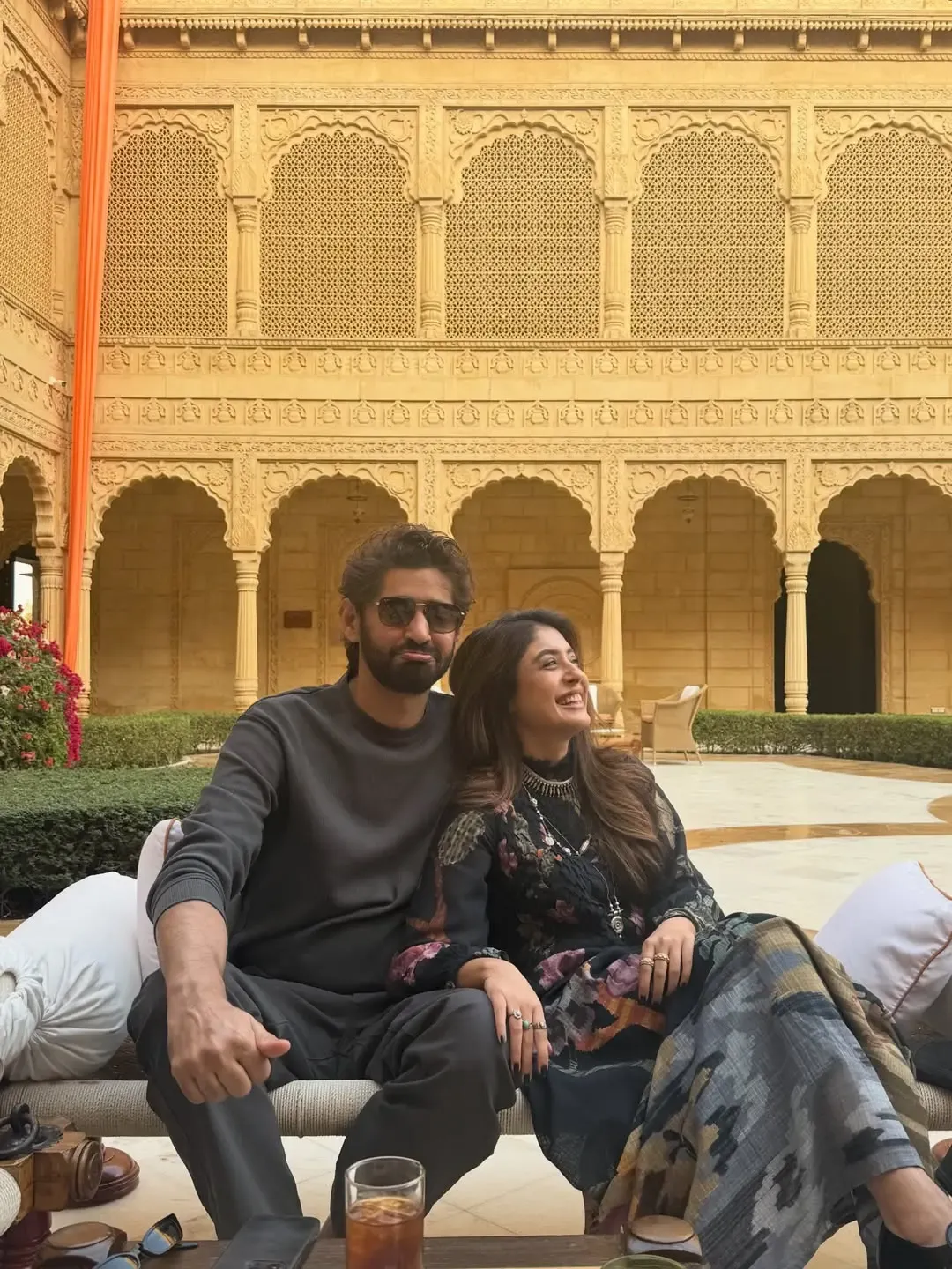 Are Kritika Kamra and Gaurav Kapur Hosting an Intimate Sundowner Wedding in Golden Hues?