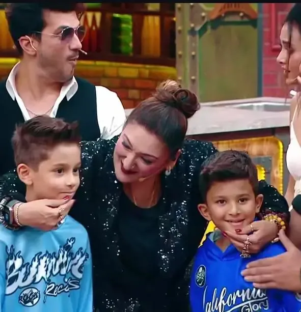 Krushna Abhishek, Kashmera Shah's twin sons meet Sunita Ahuja for first time; emotional reunion unfolds
