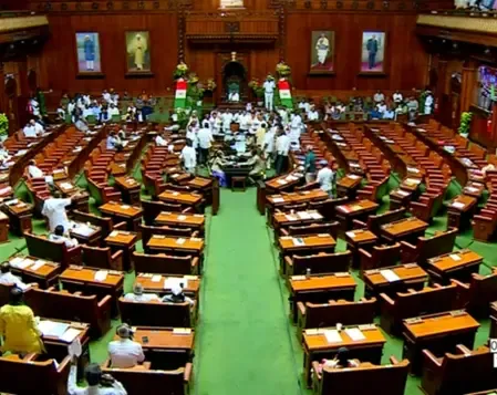 Why are K'taka Assembly proceedings disrupted by BJP-JD(S) protests over the excise 'scam'?