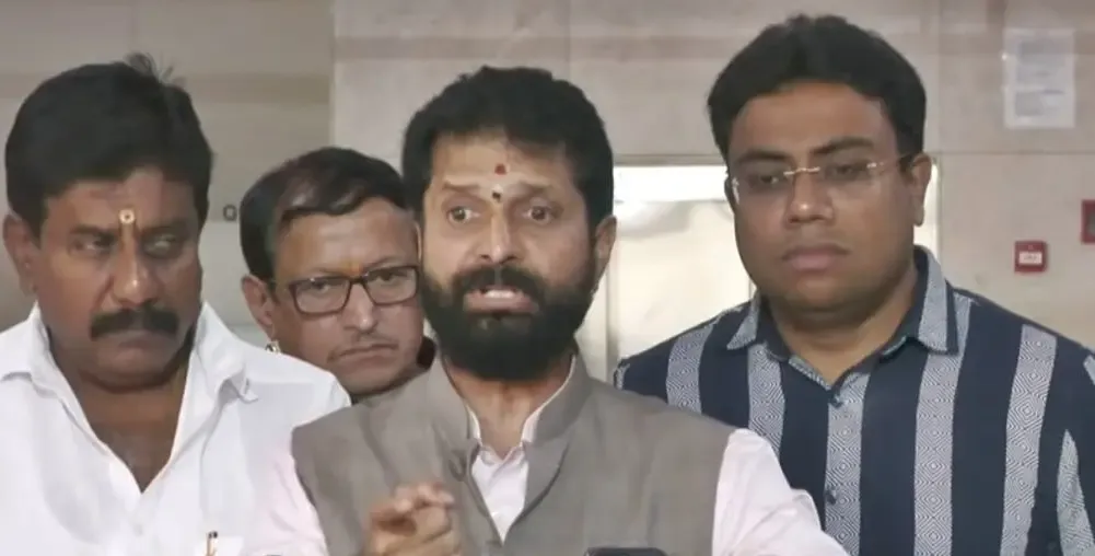 Karnataka BJP MLC C.T. Ravi Alleges Inaction by Belagavi Police Over Derogatory Remark Dispute