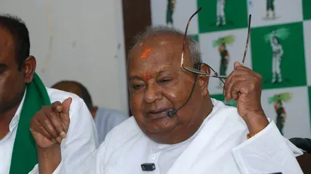 Deve Gowda vows to fight Bidadi township, calls it a land scam