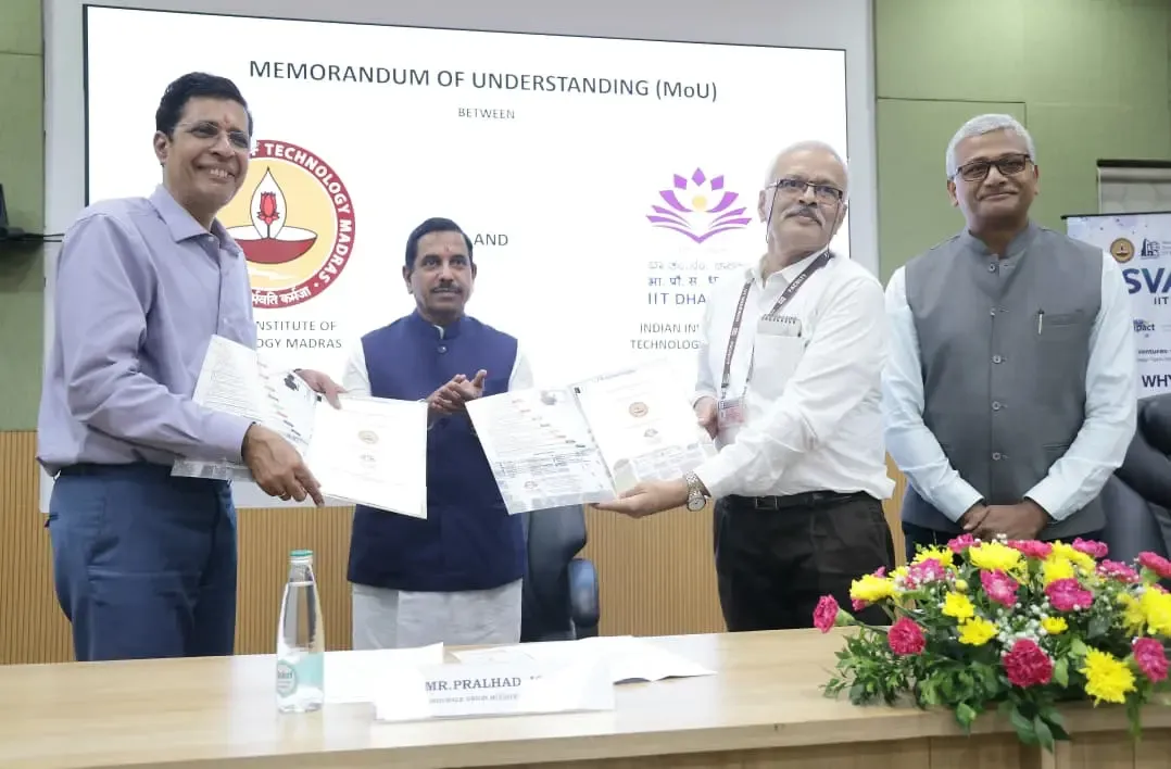 IIT Madras, IIT Dharwad sign MoU for research and entrepreneurship