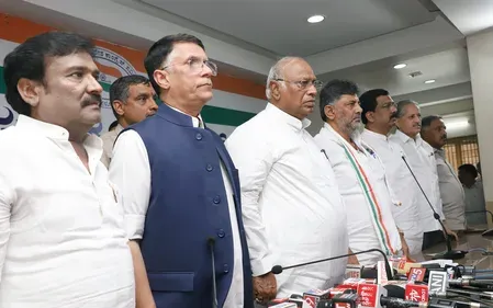 Kharge, Khera, Mansoor Ali Khan, BJP's Nagaraj elected unopposed to Rajya Sabha from Karnataka