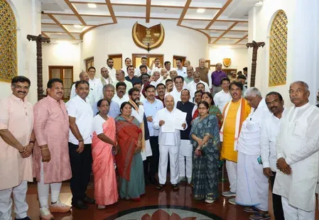 Karnataka Valmiki scam: BJP urges Governor to question Nagendra's Cabinet return