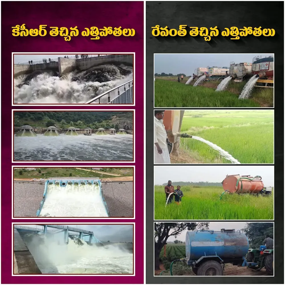 KTR Slams Congress Over Idle Pumps, Tanker-Fed Crops
