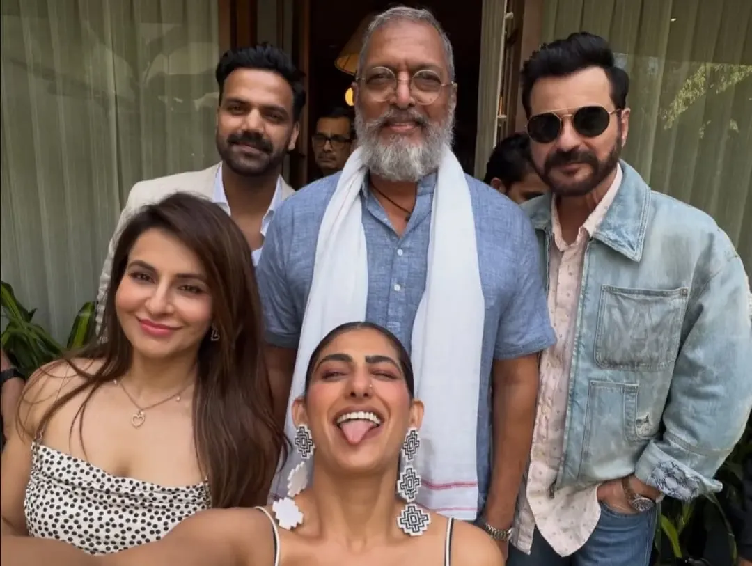 Kubbra Sait Hosts a Star-Studded ‘Sankalp’ Reunion with Nana Patekar and Prakash Jha