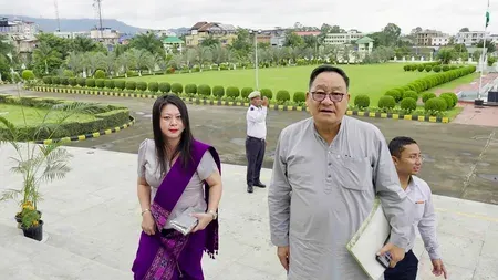 Kuki-Zo MLAs attend Manipur Assembly in person for first time in 3 years