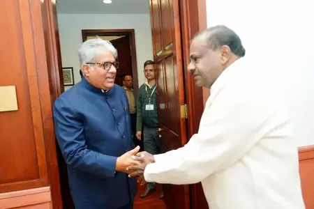 What Solutions Did Kumaraswamy and Bhupender Yadav Discuss for Human–Wildlife Conflict in Karnataka?
