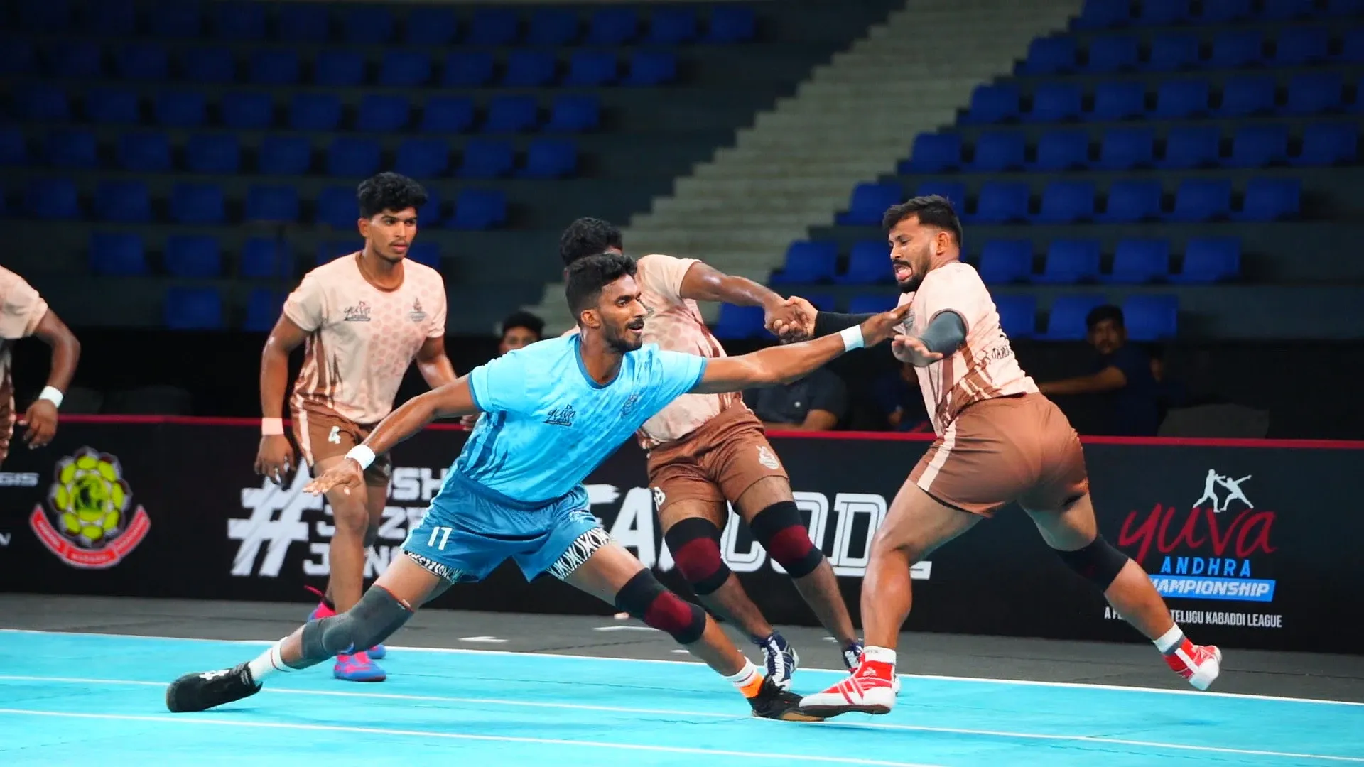 Did Kurnool Knights Secure Two Victories While Amravati Crushers Maintain Their Unbeaten Streak on Day 5 of Yuva Andhra Championship?