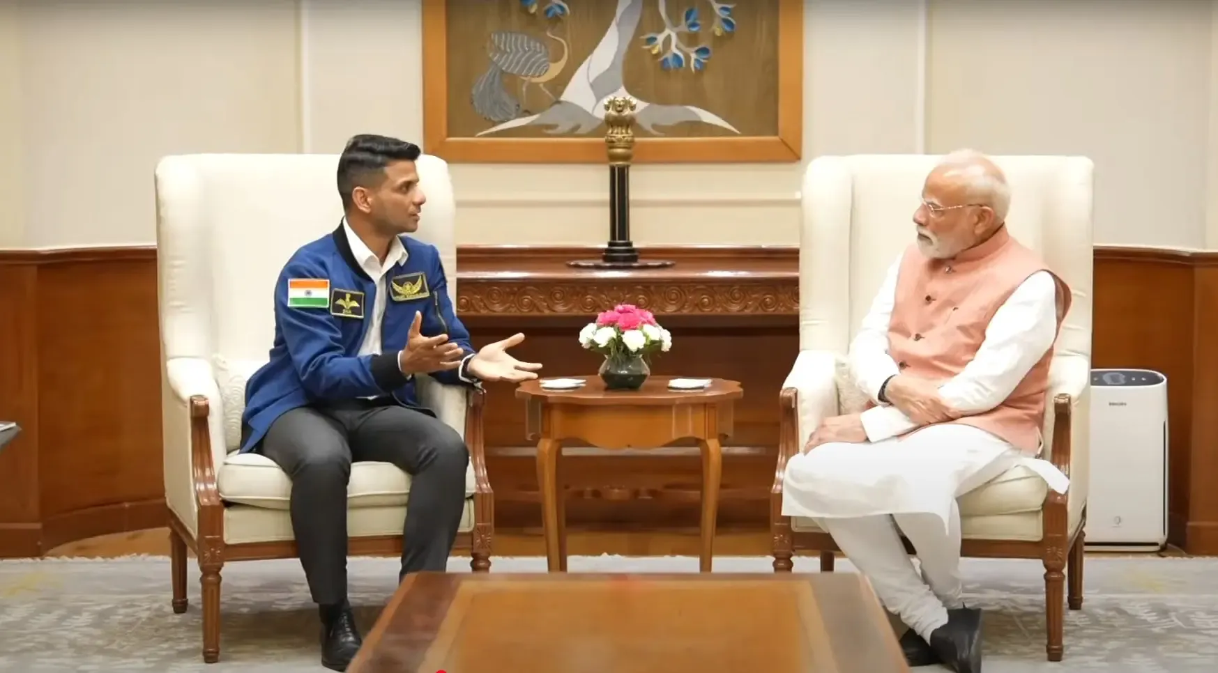 क्या पीएम मोदी ने अंतरिक्ष यात्री शुभांशु शुक्ला से 'होमवर्क' के बारे में पूछा?