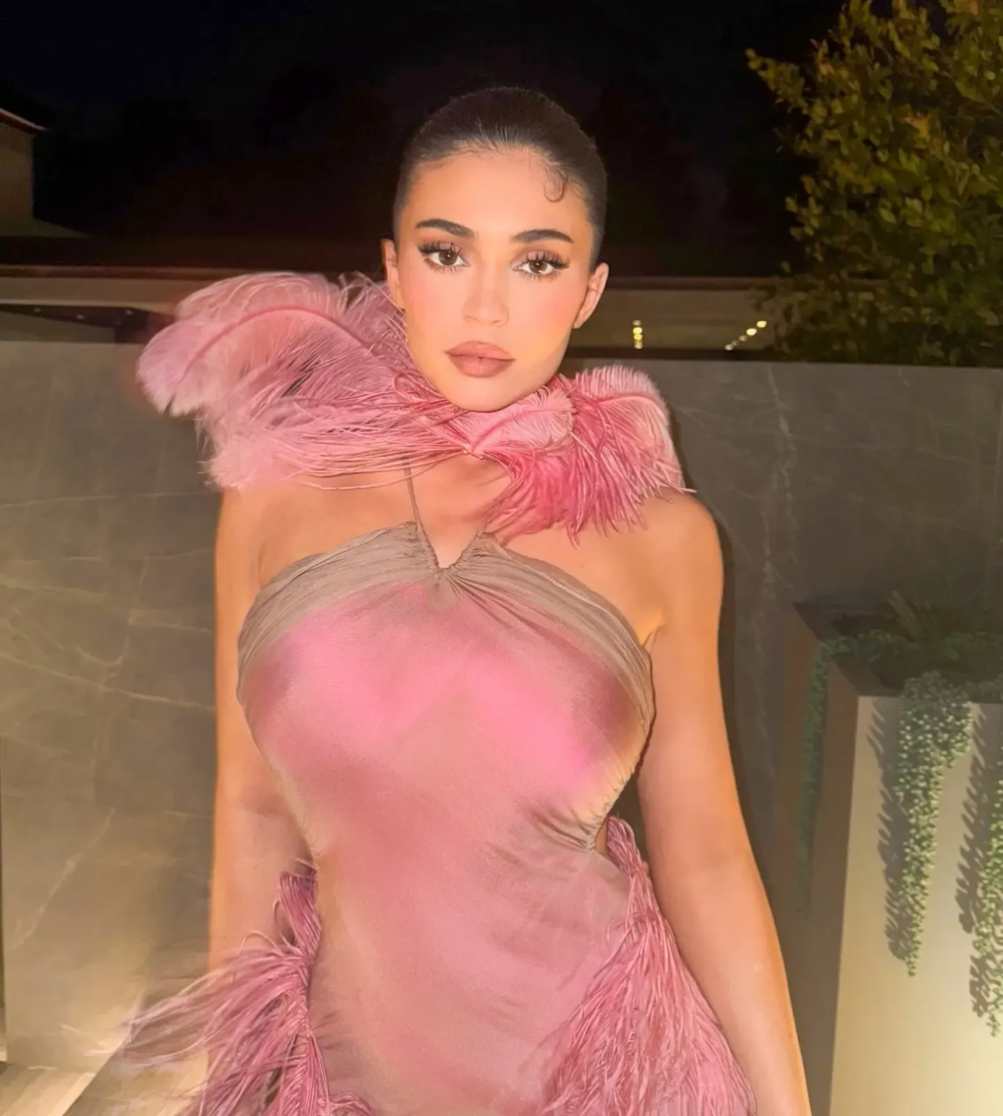 Is Kylie Jenner Heating Up Instagram in a Gold Metallic Bikini?