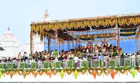 Snana Yatra 2025: Lakhs gather in Puri for Lord Jagannath's ritual bath