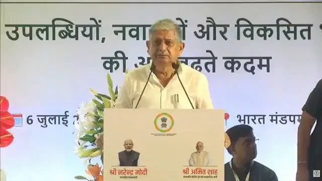 Lalan Singh addresses Ministry of Cooperation's 5th Foundation Day