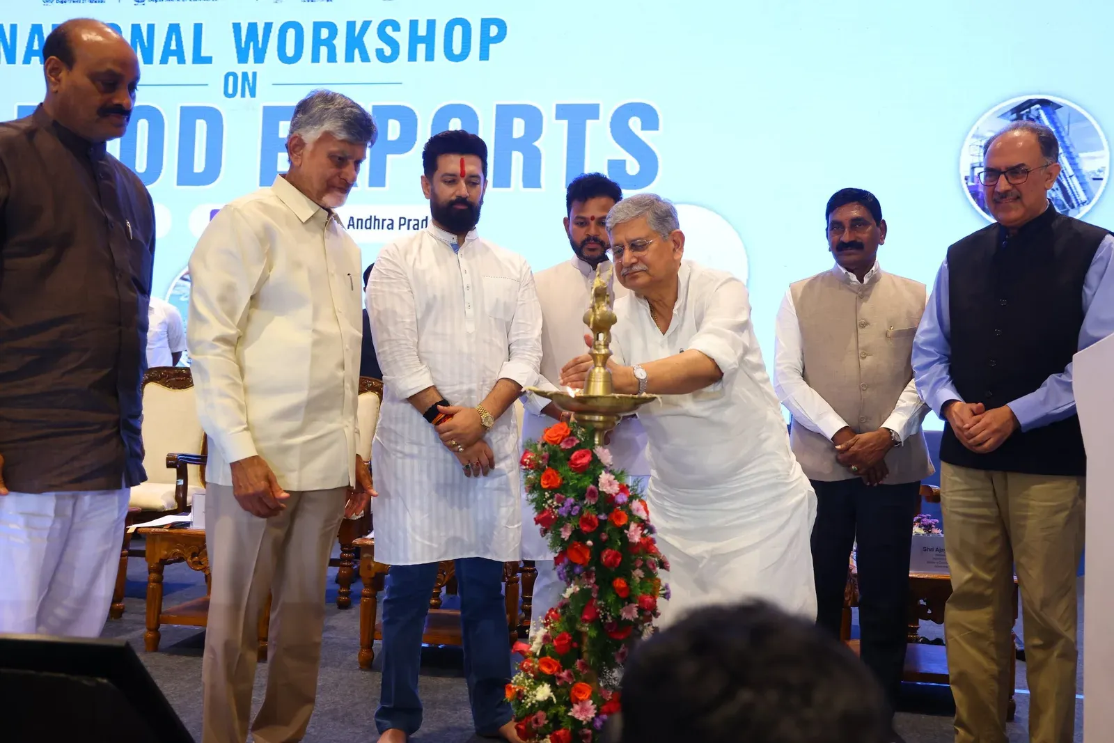 Lalan Singh addresses National Seafood Export Workshop in Visakhapatnam
