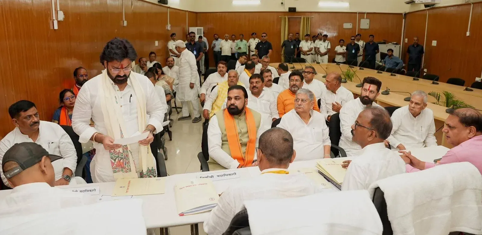 Lalan Singh joins NDA nomination event for Bihar MLC polls 2026