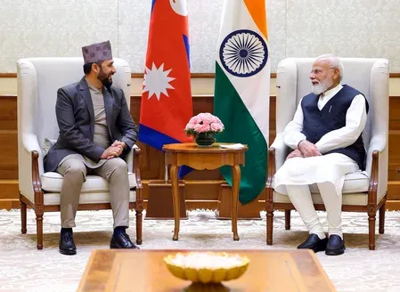 Lamichhane meets PM Modi, pushes new era in Nepal-India ties