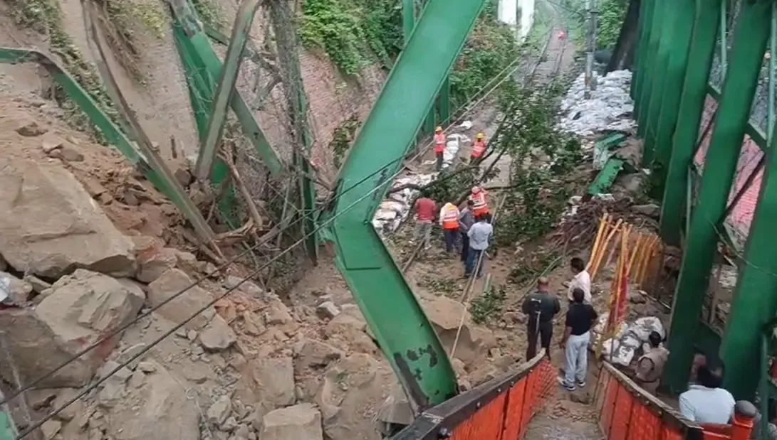 What Caused the Landslide at Mansa Devi Hill in Haridwar?