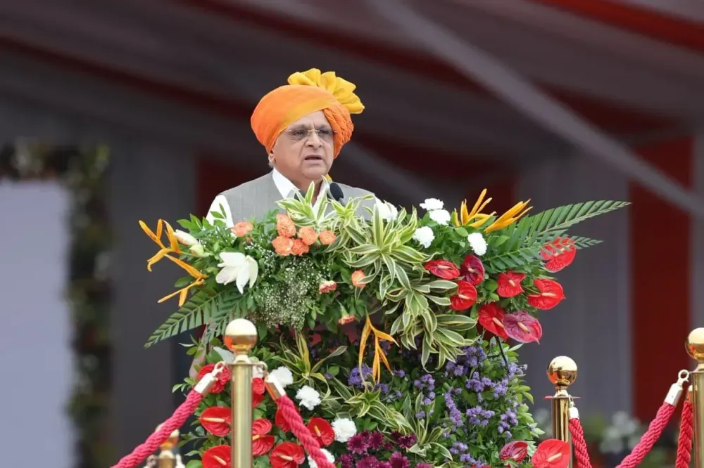 Gujarat CM Patel pledges to fulfil Modi's Sapt Dhara vision on 80th Independence Day