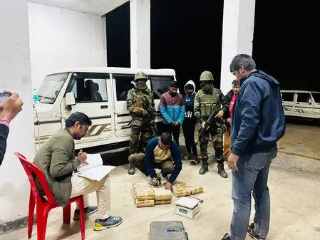 What Major Drug Bust Occurred in Tripura?