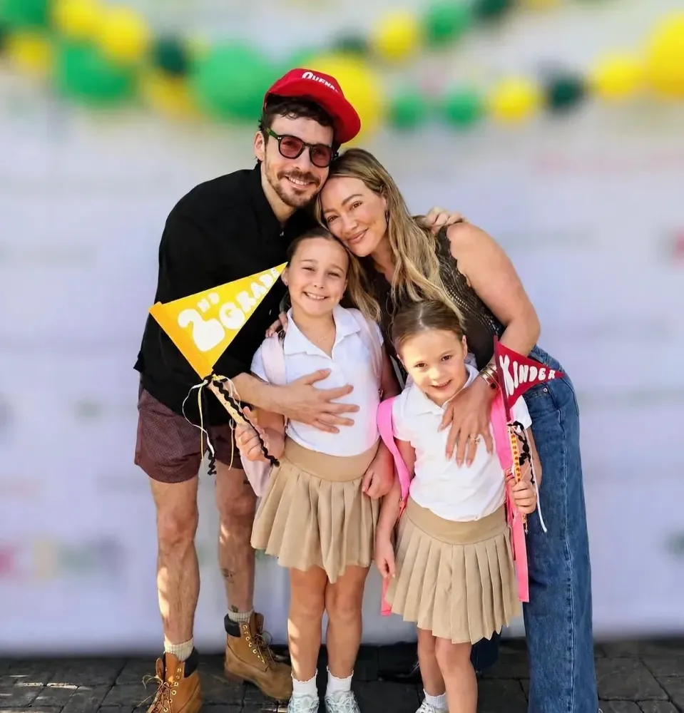 Hilary Duff gets emotional as kids hit kindergarten, son enters 9th grade