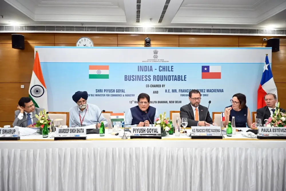 भारत-चिली एफटीए अंतिम दौर में, कनाडा-एसएसीयू वार्ता में भी तेज़ी: पीयूष गोयल