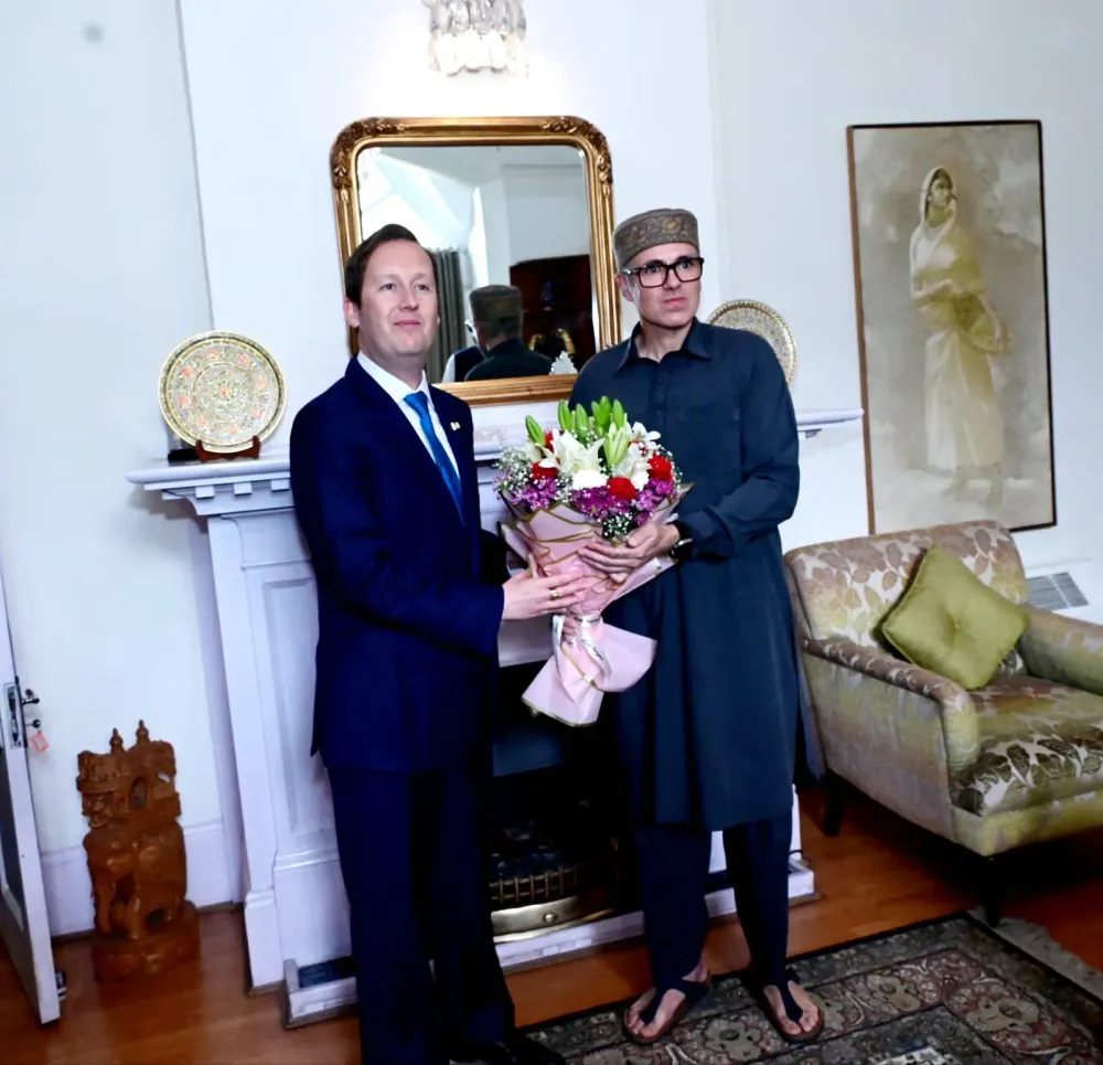 US envoy Sergio Gor visits J&K, pledges travel advisory review