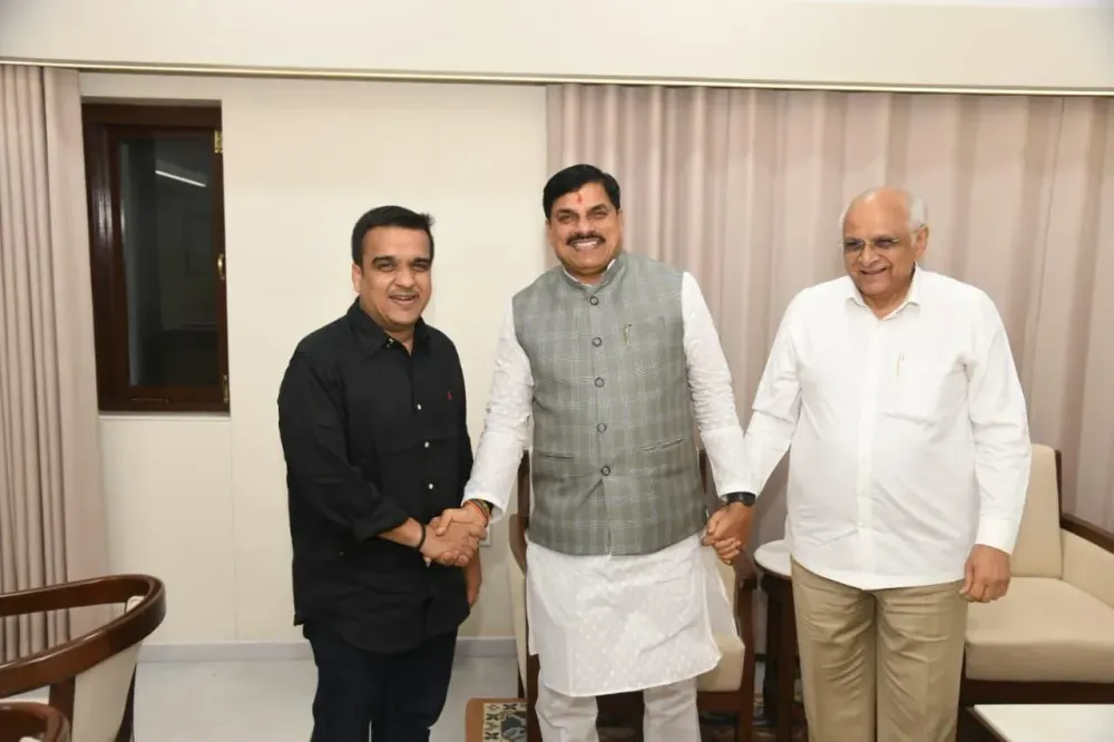 MP CM Mohan Yadav secures ₹8,635 crore investment proposals in Gujarat outreach