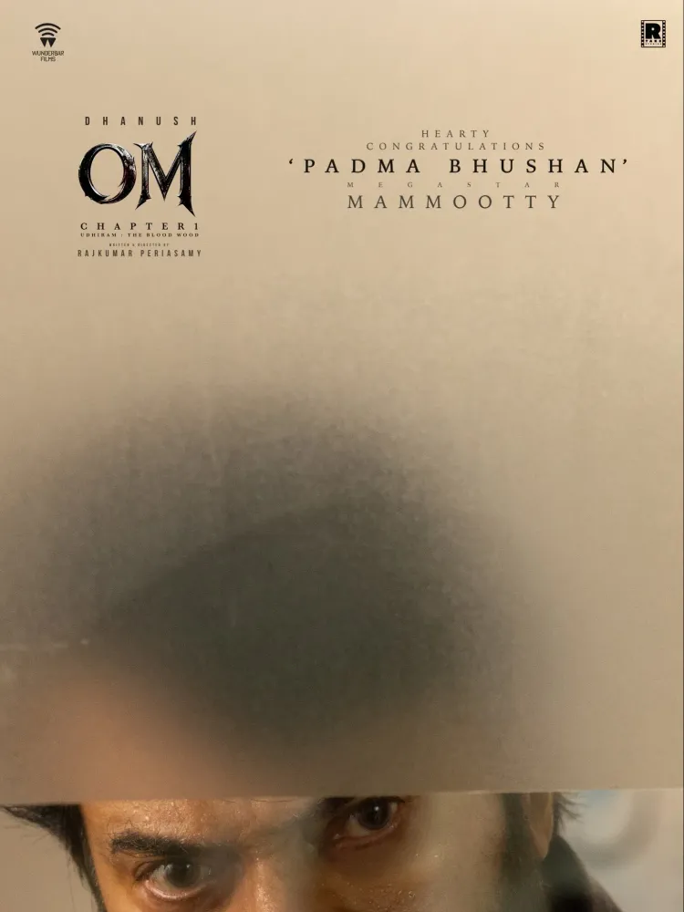 Mammootty's 'Om' entry as Karthikeyan will stun fans, says director Rajkumar Periasamy