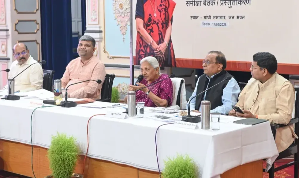 राज्यपाल आनंदीबेन पटेल ने विश्वविद्यालयों को दिया शोध और स्टार्टअप को बढ़ावा देने का निर्देश