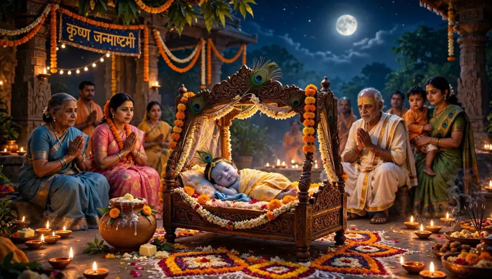 जन्माष्टमी 2025: उपराष्ट्रपति राधाकृष्णन, उमर अब्दुल्ला, भगवंत मान समेत दर्जनों नेताओं ने दी बधाई