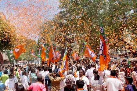 Largest party contest within NDA! After running neck and neck, BJP now ahead of JD(U)