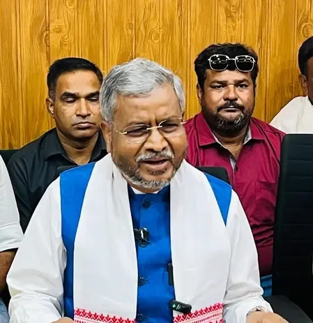 Babulal Marandi alleges criminal-police nexus in Dhanbad, demands NIA probe