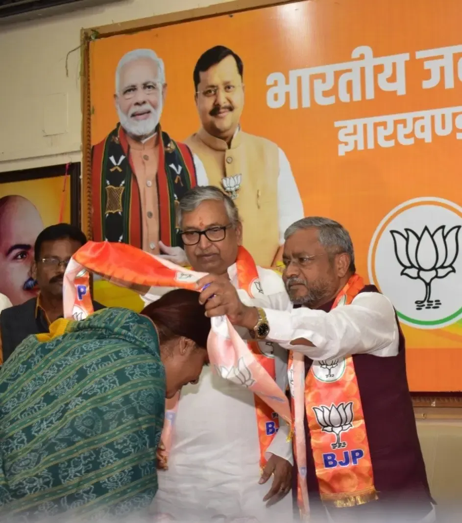 BJP grows in Jharkhand as leaders from multiple parties join ahead of 2029