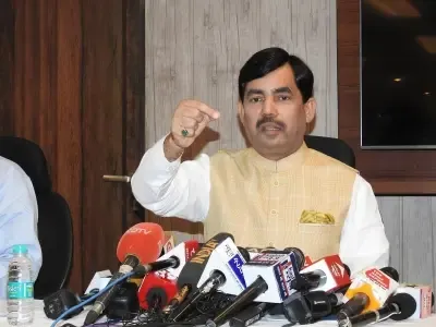 'Leading by huge margin': Shahnawaz Hussain says NDA set to form govt in Bihar