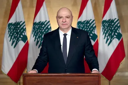 Lebanon's Aoun pledges Israel deal implementation in Trump call