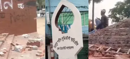 Legacy Marred in Bangladesh as Extremists Vandalize Dhaka's Martyred Intellectuals Monument