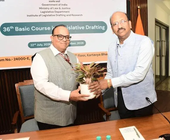 Rajiv Mani pushes uniform legislative drafting at 36th ILDR course