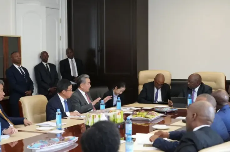 क्या लेसोथो के प्रधानमंत्री ने वांग यी से मुलाकात की?