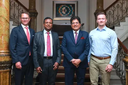 Piyush Goyal pitches Make in India to Nokia, KONE in Helsinki